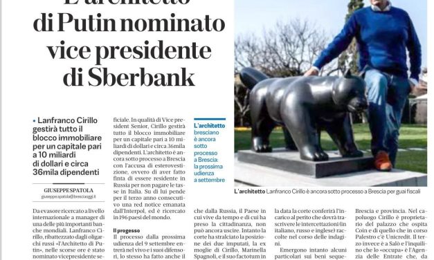 Lanfranco Cirillo TOP MANAGER A LIVELLO MONDIALE